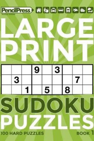 Cover of Large Print Sudoku Puzzles Book 1