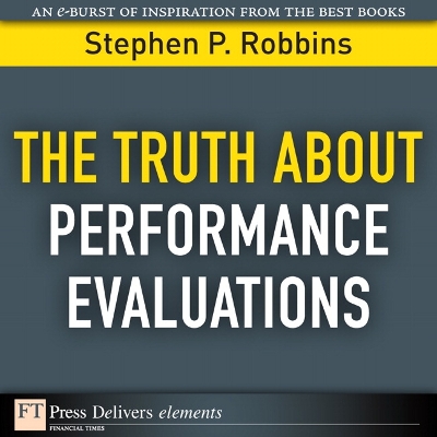 Book cover for Truth About Performance Evaluations, The