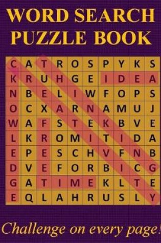 Cover of Word Search Puzzle Book