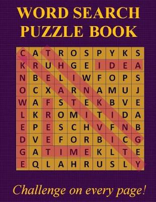 Cover of Word Search Puzzle Book