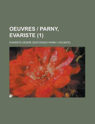 Book cover for Oeuvres - Parny, Evariste (1)