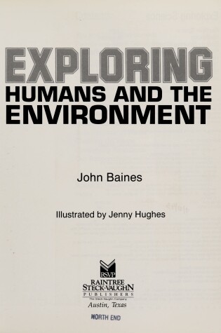 Cover of Exploring Humans and the Environment