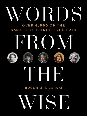 Book cover for Words from the Wise