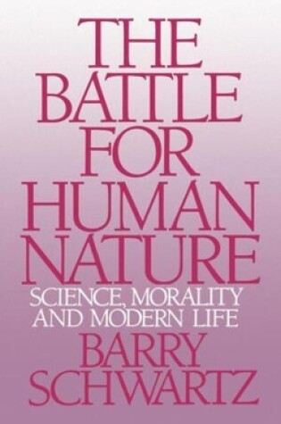 Cover of The Battle for Human Nature
