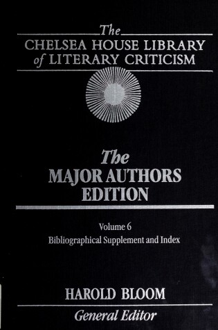 Cover of Major Authors Index (Vol. 6)(Oop)