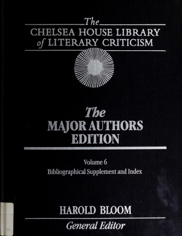 Book cover for Major Authors Index (Vol. 6)(Oop)