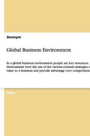 Cover of Global Business Environment