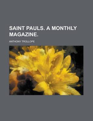 Book cover for Saint Pauls. a Monthly Magazine