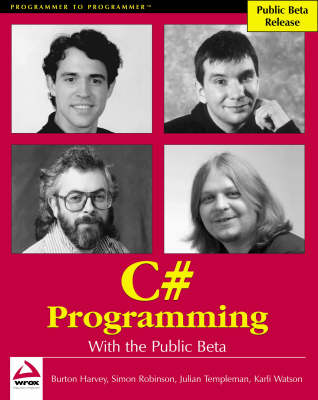 Cover of C# Programming with the Public Beta