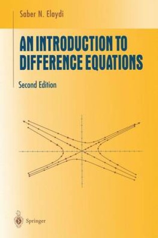 Cover of An Introduction to Difference Equations