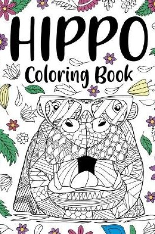 Cover of Hippo Coloring Book