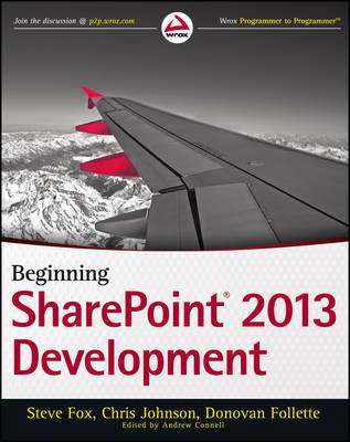 Book cover for Beginning SharePoint 2013 Development