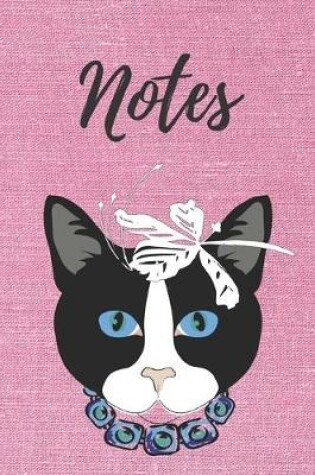 Cover of Notes Katze DIN A5 Notizbuch / Tagebuch / Malbuch blanko