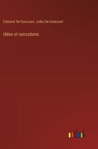 Cover of Id�es et sensations
