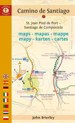 Book cover for Camino de Santiago Maps