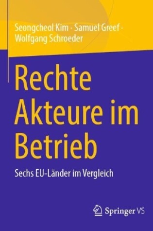 Cover of Rechte Akteure im Betrieb