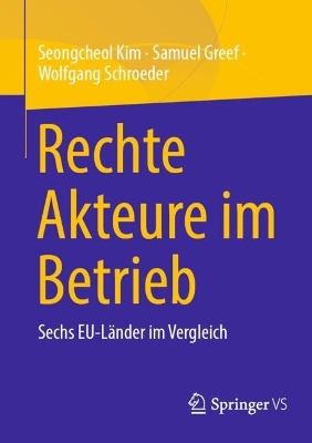 Book cover for Rechte Akteure im Betrieb