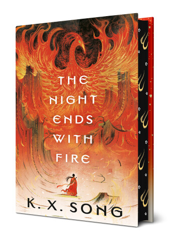 Book cover for The Night Ends with Fire