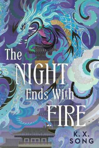 Book cover for The Night Ends With Fire