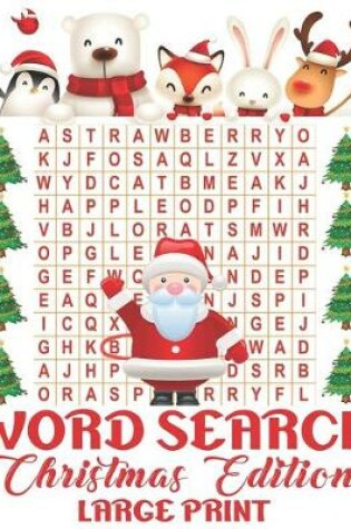 Cover of Word Search Christmas Edition Large Print