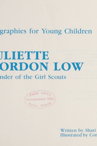 Cover of Juliette Gordon Low, Founder of the Girl Scouts