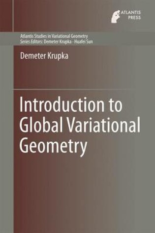 Cover of Introduction to Global Variational Geometry