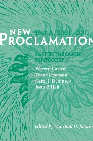 Cover of New Proclamation Year A 2002