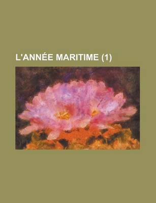 Book cover for L'Annee Maritime (1)