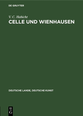 Cover of Celle und Wienhausen