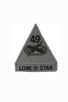 Book cover for Lonestar 49th Armored Division Unit Patch U S Army Journal