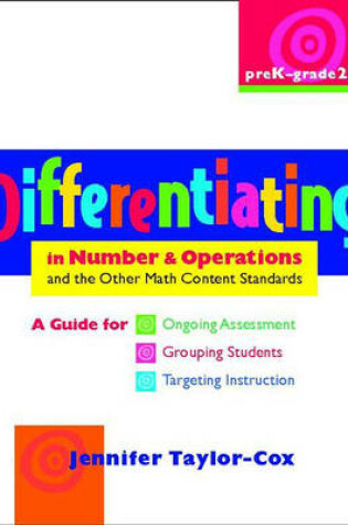 Cover of Differentiating in Number & Operations and the Other Math Content Standards, preK - Grade 2