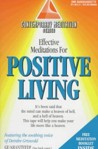 Cover of Effective Meditations for Positive Living