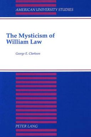 Cover of The Mysticism of William Law