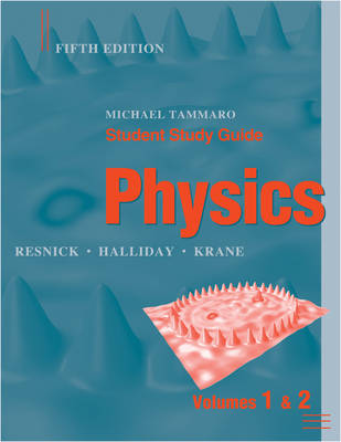 Book cover for Student Study Guide to accompany Physics, 5e