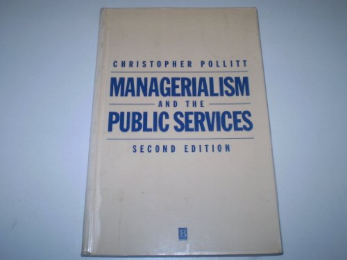 Book cover for Managerialism and the Public Services