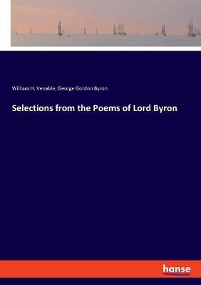 Book cover for Selections from the Poems of Lord Byron