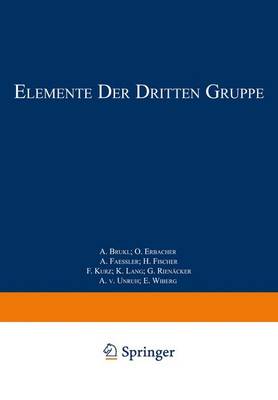 Book cover for Elemente der Dritten Gruppe