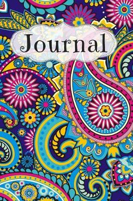 Book cover for Blue Paisley Journal