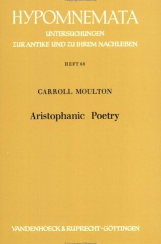Cover of Aristophanic Poetry