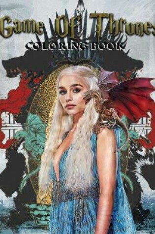 Cover of Game Of Thrones Coloring Book