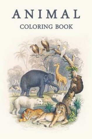 Cover of Animal coloring book