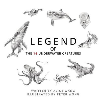 Book cover for Legend of the 14 Underwater Creatures