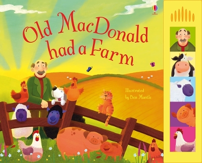 Book cover for Old McDonald had a Farm with Sounds