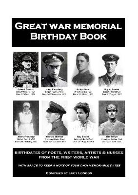 Book cover for Great War Memorial Birthday Book