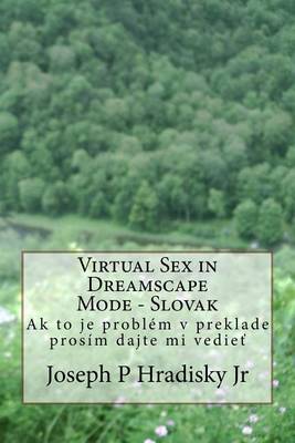 Book cover for Virtual Sex in Dreamscape Mode - Slovak