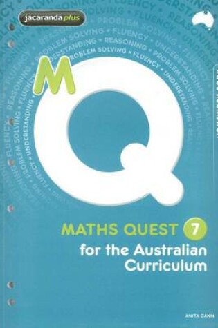 Cover of Maths Quest 7 for the Australian Curriculum Homework Book