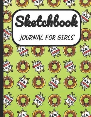 Book cover for Sketchbook Journal for Girls