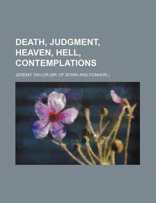 Book cover for Death, Judgment, Heaven, Hell, Contemplations