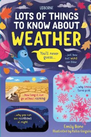 Cover of Lots of Things to Know About Weather