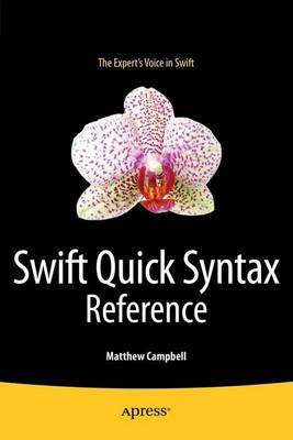 Book cover for Swift Quick Syntax Reference